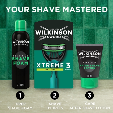 Wilkinson Sword Xtreme 3 Sensitive eldobható borotvák uraknak