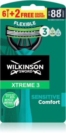 Wilkinson Sword Xtreme 3 Sensitive Comfort rasoi monouso per uomo