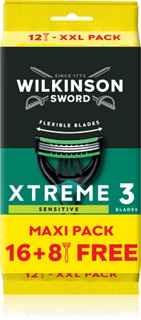Wilkinson Sword Xtreme 3 Sensitive eldobható borotvák uraknak