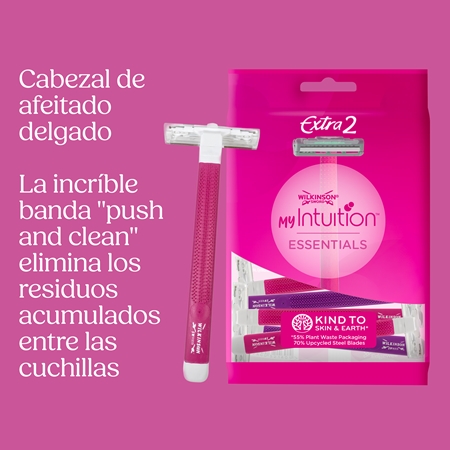 Wilkinson Sword My Intuition Extra 2 maquinillas de afeitar desechables