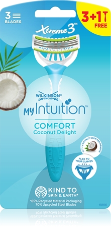 Wilkinson Sword Xtreme 3 Comfort Coconut Delight britvica za jednokratnu uporabu s kokosom