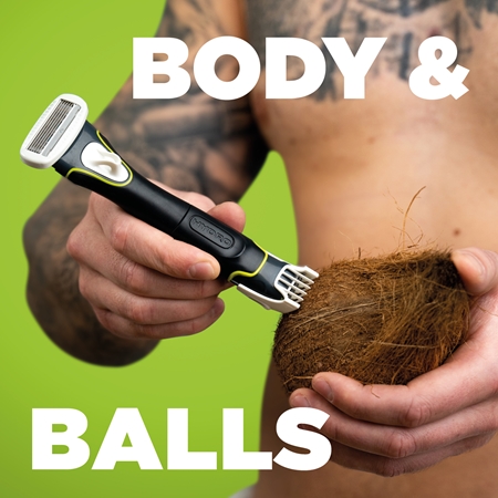 Wilkinson Sword Hydro Trim and Shave Skin Protection For Body and Balls elektrický holiaci strojček