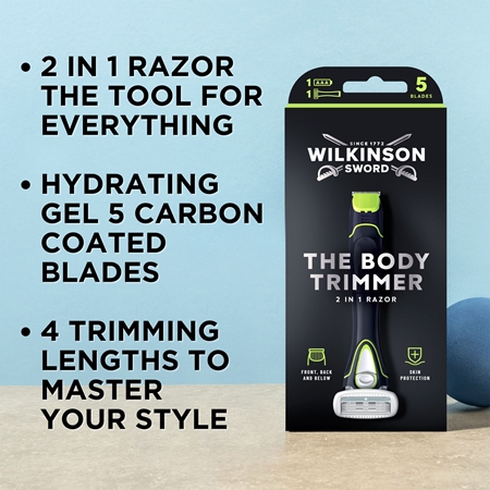 Wilkinson Sword The Body Trimmer Spare Heads