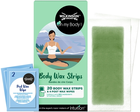 Wilkinson Sword Oh my Body! Body Wax Strips depilační sada