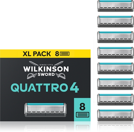 Wilkinson Sword Quattro Titanium Sensitive Spare Heads