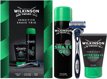 Wilkinson Sword Sensitive Shave Trio Presentförpackning för rakning