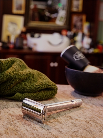 Wilkinson Sword Barbers Style Classic Shave The Edger máquina de depilação + lâminas de reposição 5 pçs