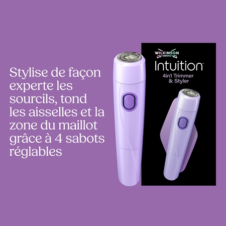 Wilkinson Sword Intuition 4in1 Trimmer & Styler tondeuse électrique poils