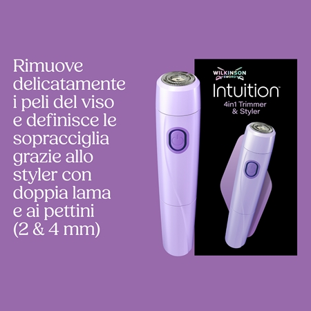 Wilkinson Sword Intuition 4in1 Trimmer & Styler tagliapeli elettrico