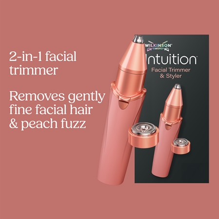 Wilkinson Sword Intuition Facial Trimmer & Styler Electric Body Hair Trimmer