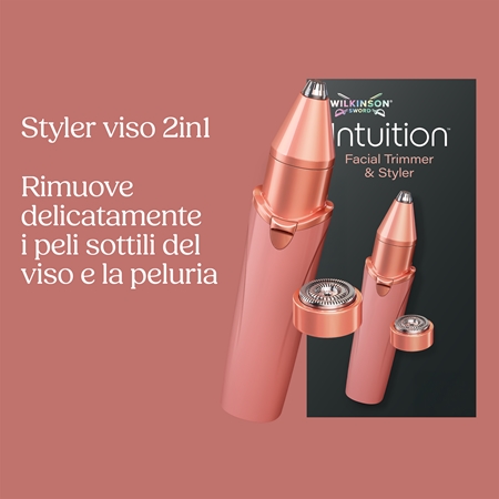 Wilkinson Sword Intuition Facial Trimmer & Styler tagliapeli elettrico