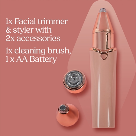 Wilkinson Sword Intuition Facial Trimmer & Styler Electric Body Hair Trimmer