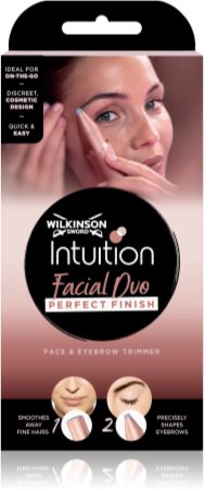 Wilkinson Sword Facial Perfect Finish 2 in 1 tondeuse électrique poils