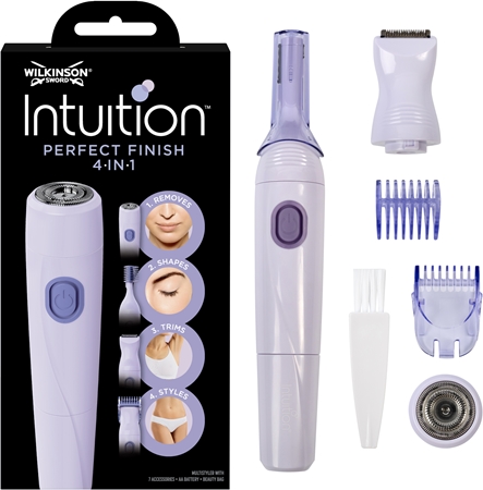 Wilkinson Sword Intuition 4in1 Perfect Finish tondeuse électrique poils