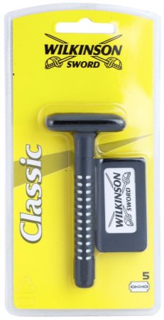 Wilkinson Sword Classic rasoir + lames de rechange 5 pcs