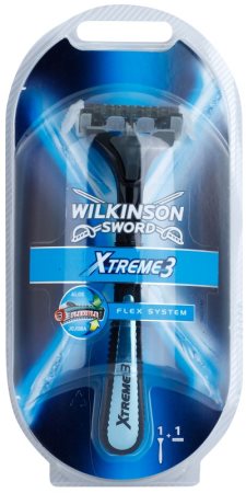 Wilkinson Sword Xtreme 3 aparelho de barbear recarga de cabeça do massajador