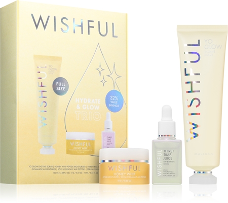 Wishful Hydrate and Glow Trio Set set cadou pentru femei