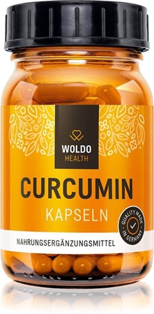 WoldoHealth® Curcumin Kapseln zur Erhaltung der Vitalität
