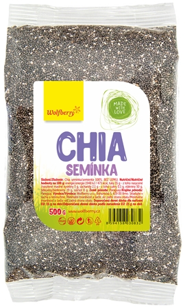 Wolfberry Chia semínka semínka