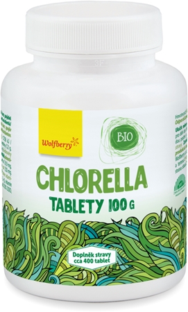 Wolfberry Chlorella BIO tablety s antioxidačným účinkom