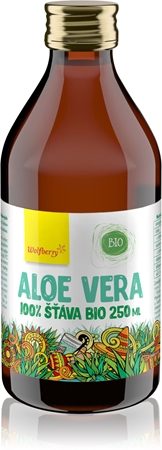Wolfberry Aloe vera BIO 100% šťáva v BIO kvalitě