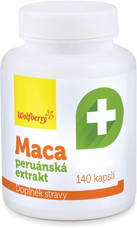 Wolfberry Maca peruánská extrakt kapsle prostata, potence, vitalita
