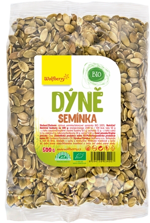 Wolfberry Dýňové semínko loupané BIO semínka v BIO kvalitě