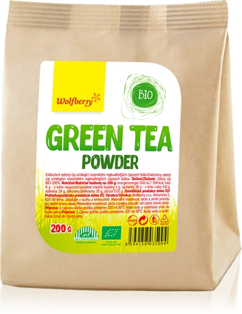 Wolfberry Green Tea Powder BIO zelený čaj v prášku