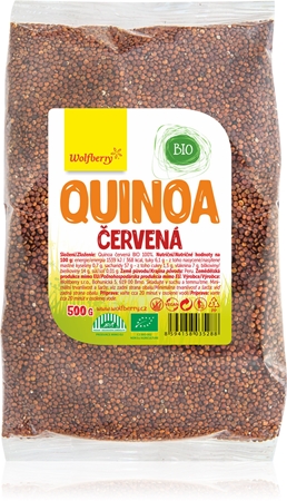Wolfberry Quinoa červená BIO quinoa v BIO kvalite