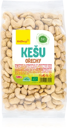 Wolfberry Kešu ořechy BIO ořechy v BIO kvalitě