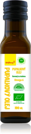 Wolfberry Pupalkový olej BIO olej lisovaný za studena