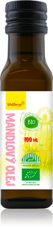 Wolfberry Mandlový olej BIO výživný olej na tvář, tělo a vlasy