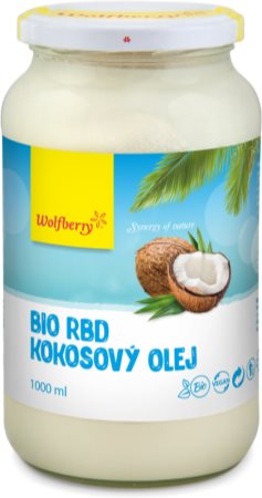 Wolfberry RBD Coconut Oil BIO olejek kokosowy w jakości BIO
