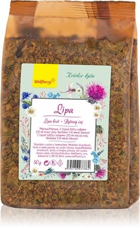 Wolfberry Kolekcia bylín Lipa bylinný čaj sypaný