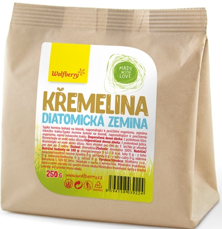Wolfberry Křemelina podpora zažívání