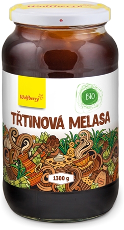 Wolfberry Třtinová melasa BIO přírodní sladidlo v BIO kvalitě
