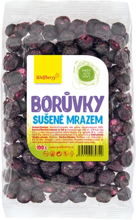 Wolfberry Borůvky lyofilizované mrazem sušené ovoce