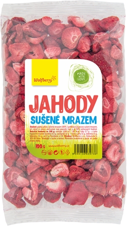 Wolfberry Freeze Dried Strawberries owoce liofilizowane
