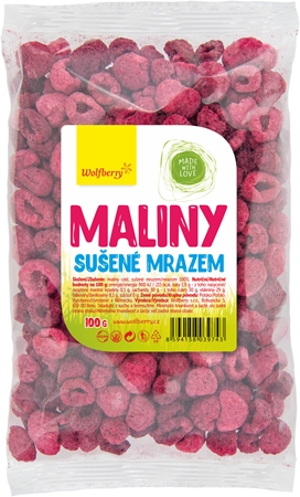 Wolfberry Maliny lyofilizované mrazem sušené ovoce