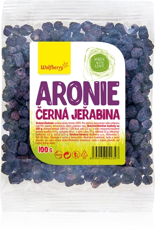 Wolfberry Aronie sušené ovocie