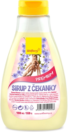 Wolfberry Sirup z čekanky přírodní sladidlo