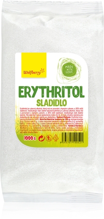 Wolfberry Erythritol sladidlo bez kalórií