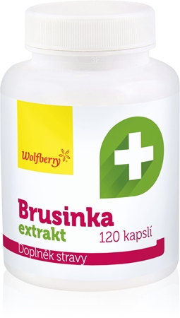 Wolfberry Brusnica extrakt kapsuly na podporu zdravia močových ciest