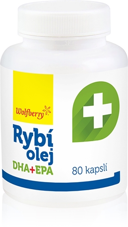 Wolfberry Rybí olej kapsuly pre normálnu činnosť srdca a mozgu