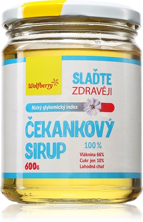 Wolfberry Sirup z čakanky prírodné sladidlo