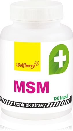 Wolfberry MSM kapsle pro podporu normálního stavu kloubů