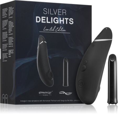 Womanizer Silver Delights Collection stimolatore e vibratore
