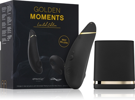 Womanizer Golden Moments Collection стимулатор и вибратор