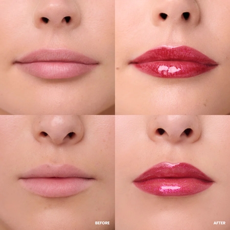 WONDERSKIN Wonder Blading Top Gloss Lip Gloss with glitter