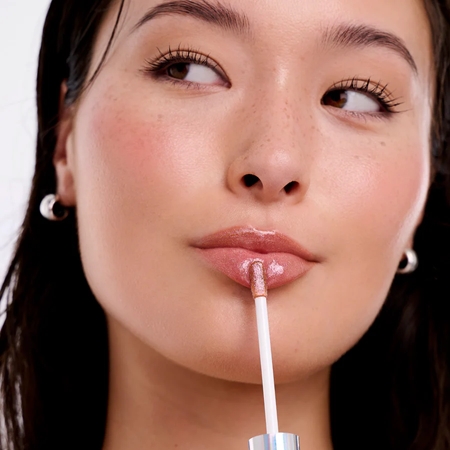 WONDERSKIN Wonder Blading Top Gloss Lip Gloss with glitter